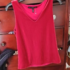 White House Black Market Fuchsia Tank Top